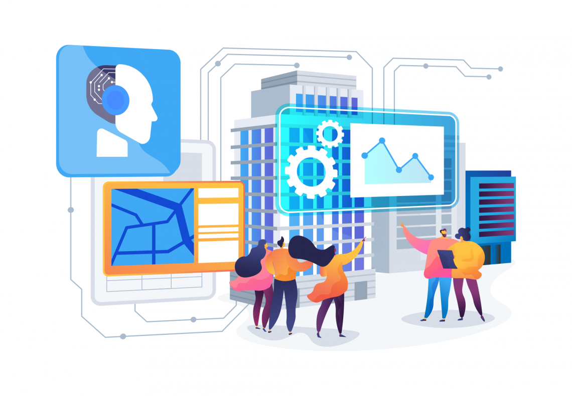 AI analytics for retail destinations and mixed use real estate property management